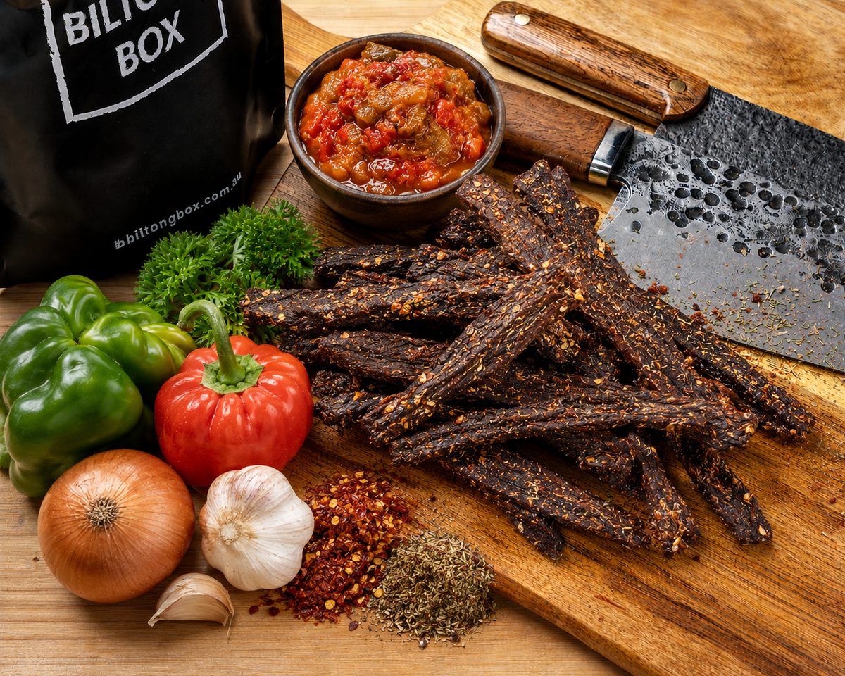 Chakalaka Jerky [Grass Fed BEEF] - 200g