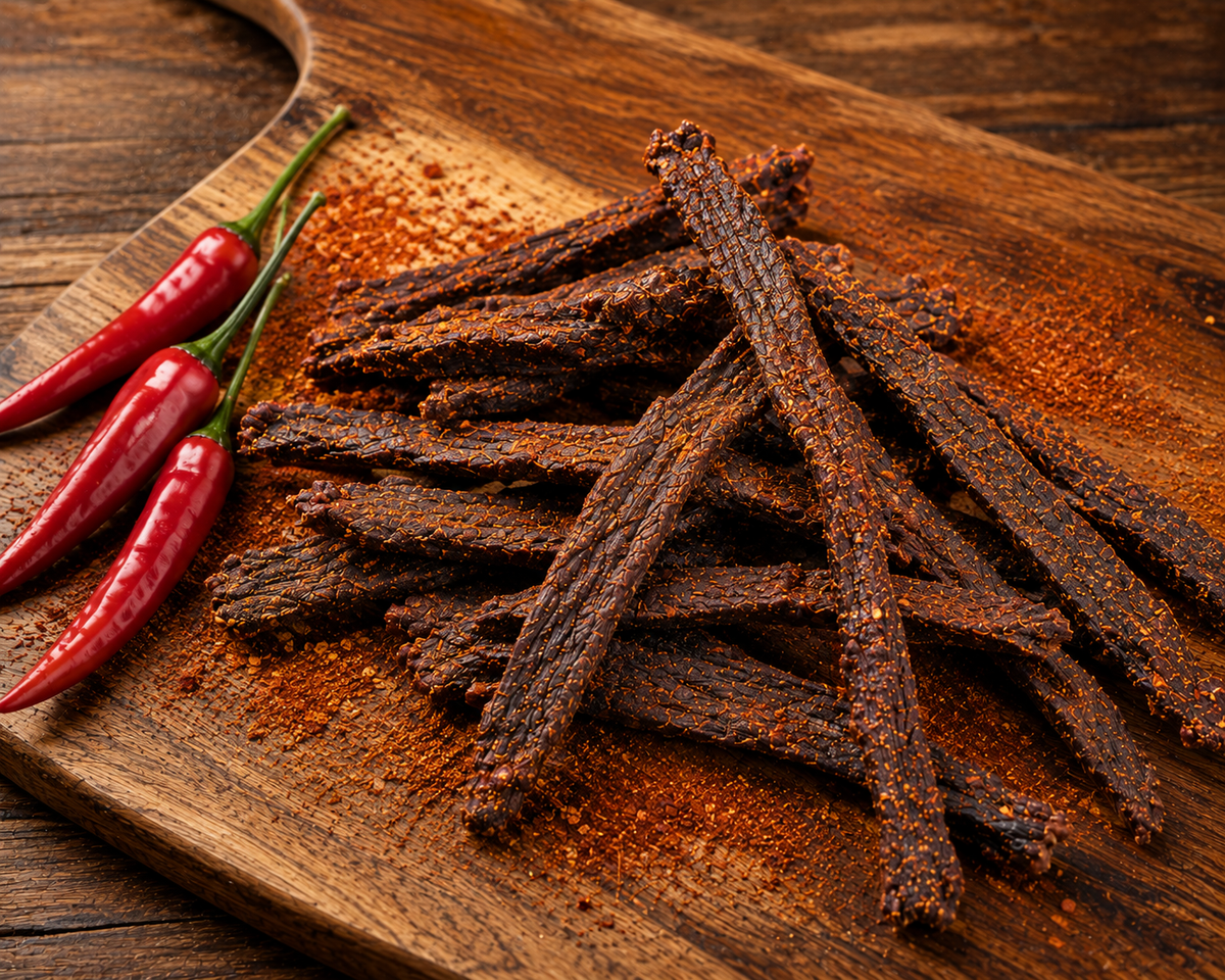 Peri Peri Jerky [Grass Fed BEEF] - 200g
