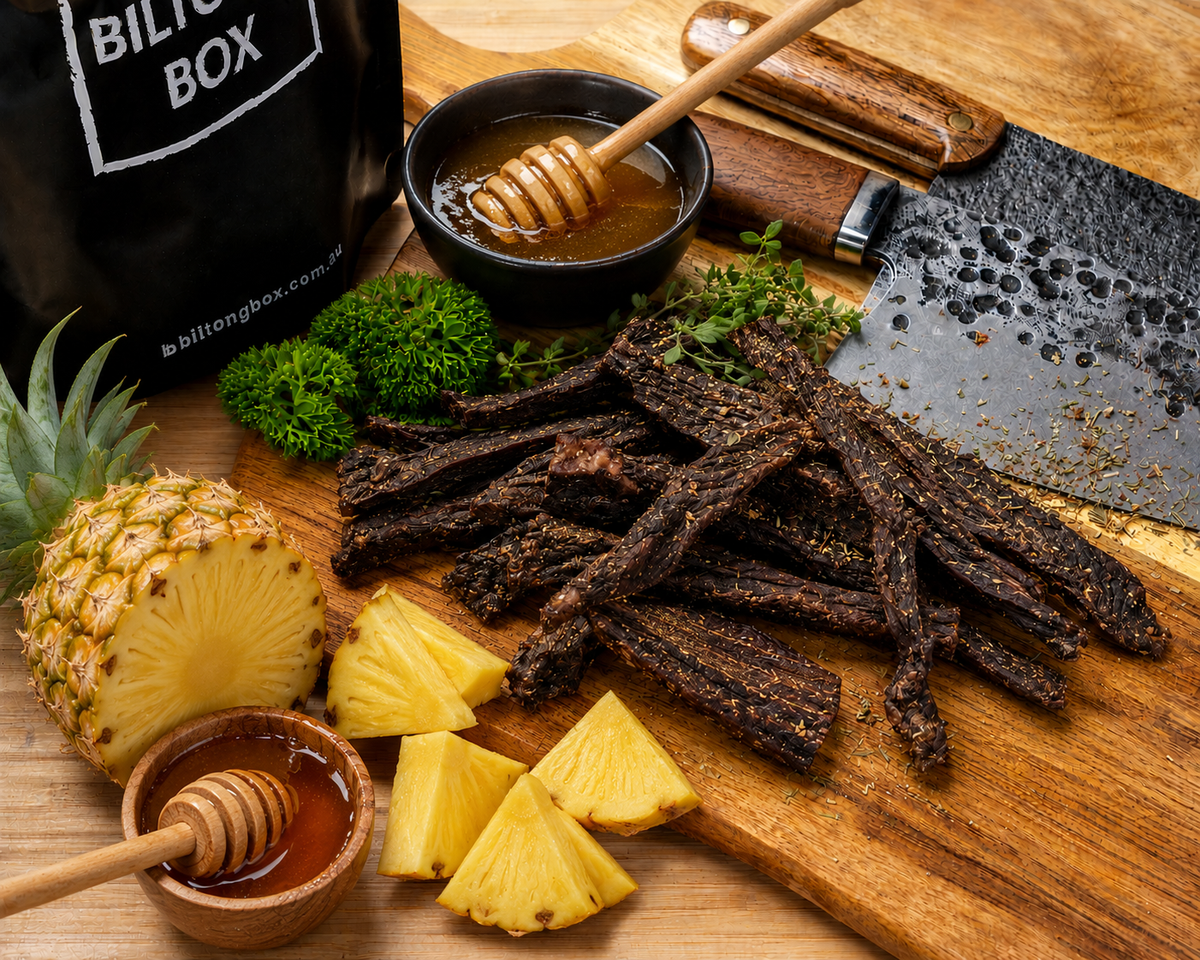 Pineapple Honey Jerky [Grass Fed BEEF] - 200g