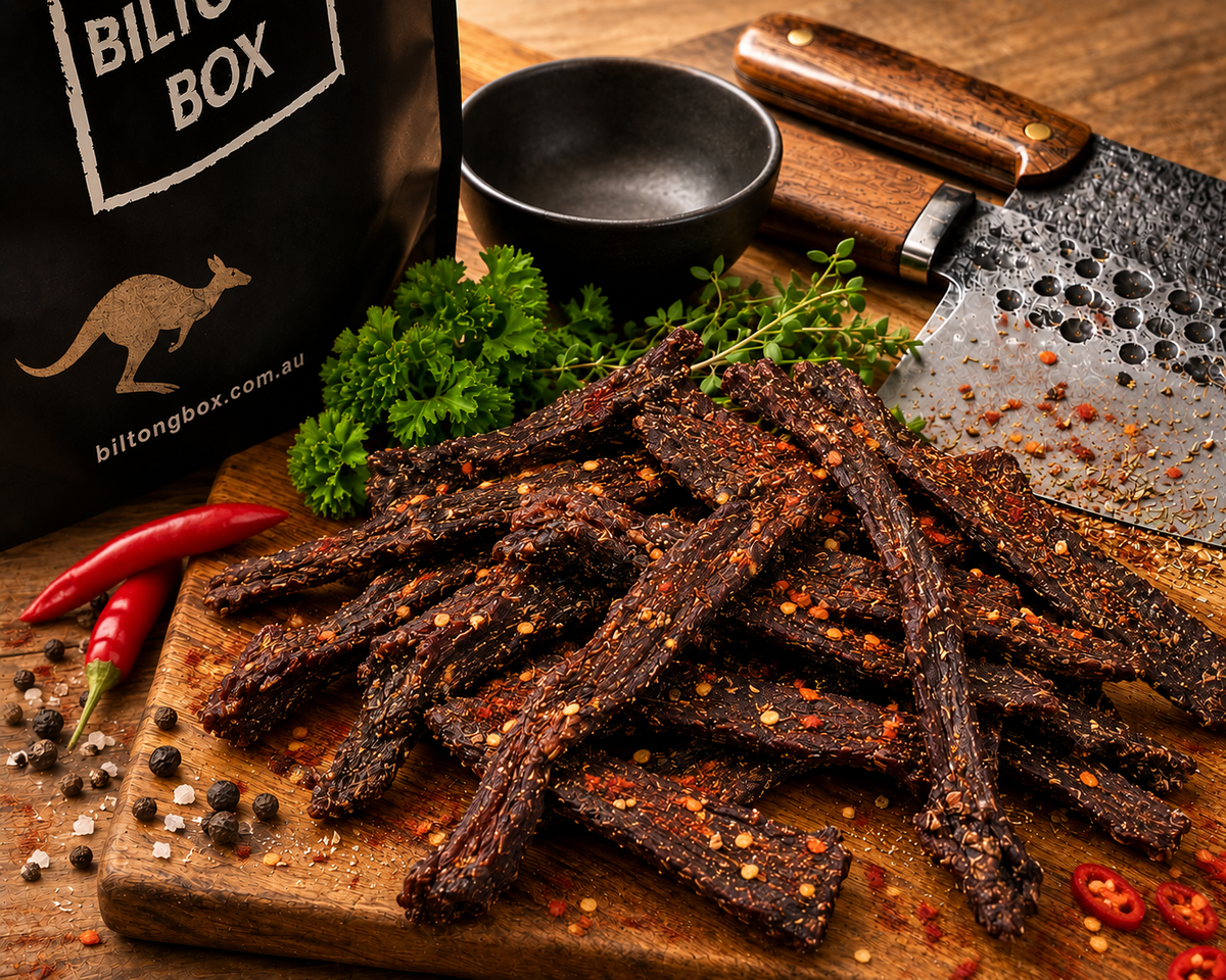 Chilli Kangaroo Jerky [Grass Fed KANGAROO] - 200g