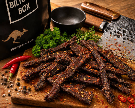 Chilli Kangaroo Jerky [Grass Fed KANGAROO] - 200g