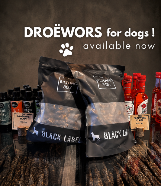 Droëwors for Dogs