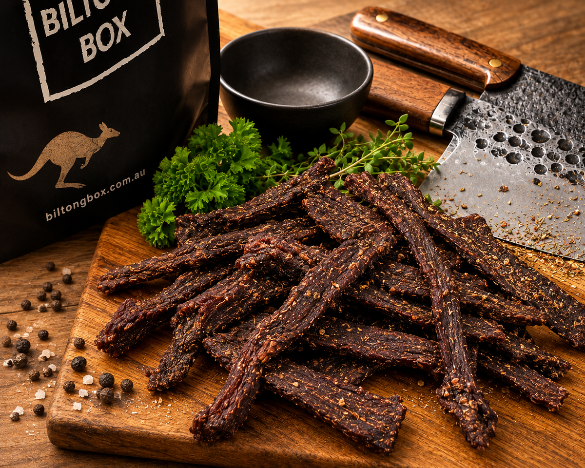 Plain Kangaroo Jerky [Grass Fed KANGAROO] - 200g