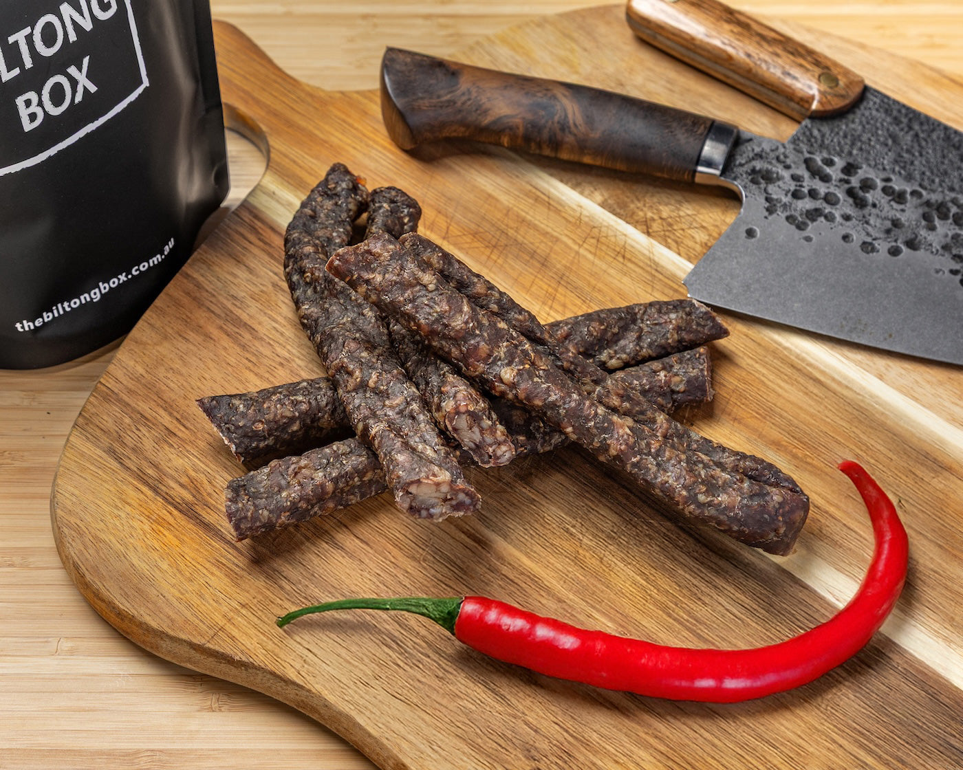 Chilli Droëwors [Grass Fed BEEF] - 200g