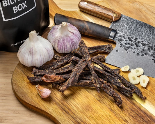 Garlic Jerky [Grass Fed BEEF] - 200g