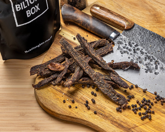 Pepper Jerky [Grass Fed BEEF] - 200g