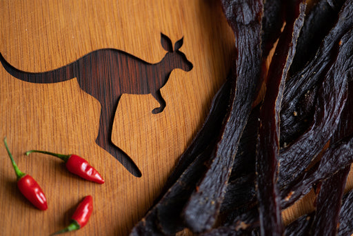 Chilli Kangaroo Jerky [Grass Fed KANGAROO] - 200g