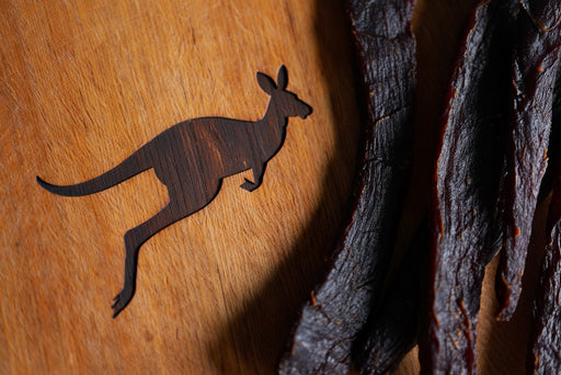 Plain Kangaroo Jerky [Grass Fed KANGAROO] - 200g